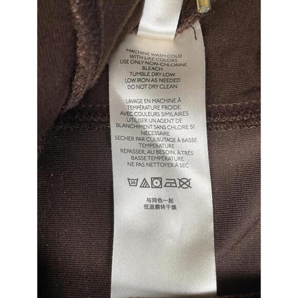 Free People Hold Me Top Women’s Blouse Brown Velvet Puff Sleeve Size XS - Picture 6 of 7